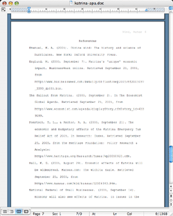 APA formatted reference